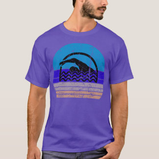 Swimming Retro T Shirt