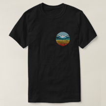 Swimming Retro Vintage Circle 80s Swim