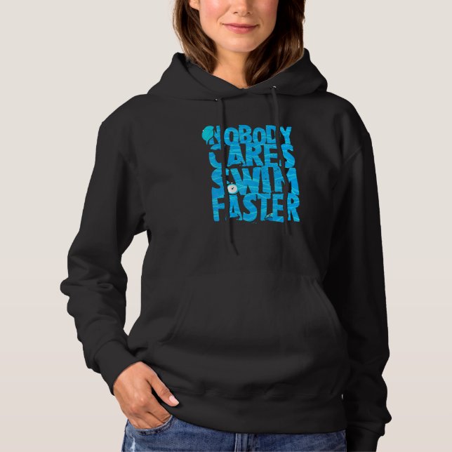 Swimming Sarcasm Coach Quote Swimmer Beach T Shirt (Framsida)