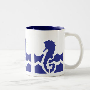 Swimming Seahorse Seashore Mugg