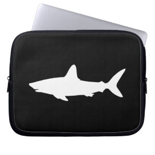Swimming Shark Laptop Fodral