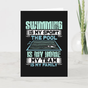 Swimming Simma Gift Kort
