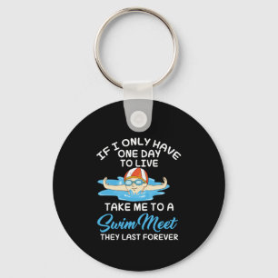 Swimming Simma Sport Gift Nyckelring