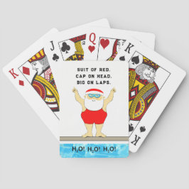 Swimming Swimmer Helgdag Gift Casinokort