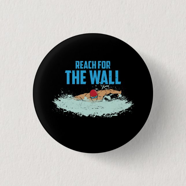 Swimming Swimmer Swimming Trainer Knapp (Framsida)