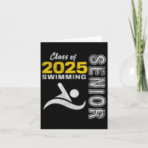Swimming Team Senior Cl från 2025 till Studenten 2 Kort