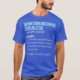 Swimming-tränare T Shirt