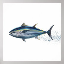 Swimming Tuna