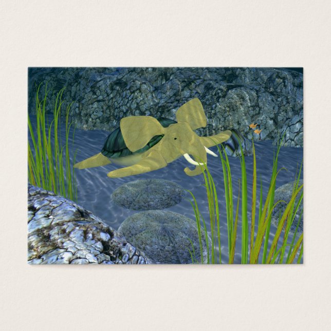 Swimming Turphant Visitkort (Framsidan)