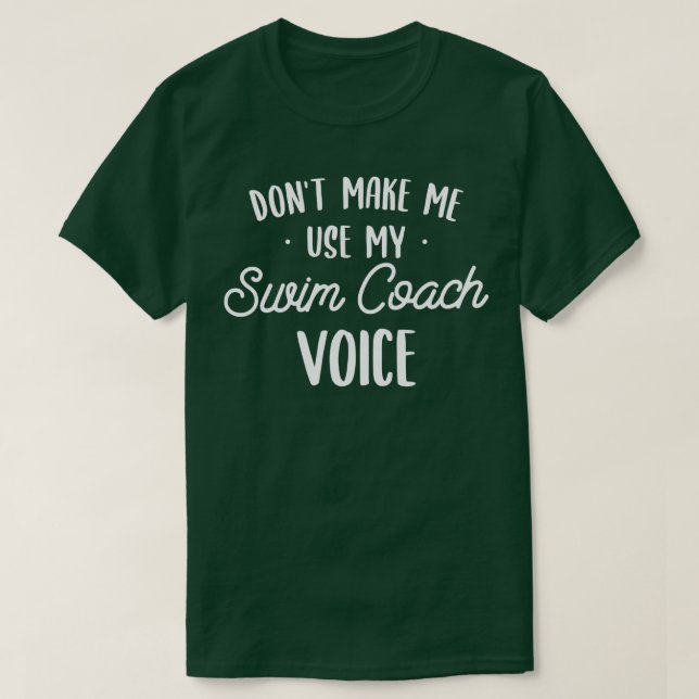 Swimming-utbildningsoffert för simma I T Shirt (Design framsida)
