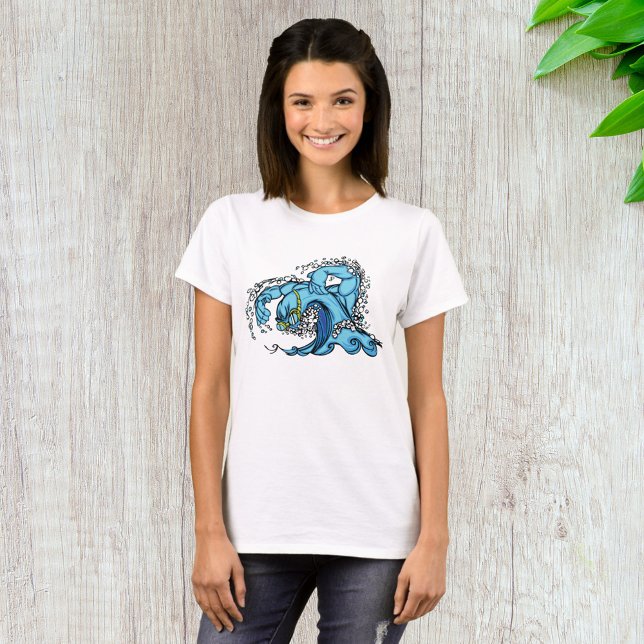 Swimming Wave T Shirt (Skapare uppladdad)