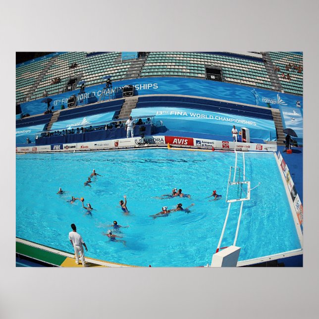 SWIMMING WORLD CHAMPIONSHIP ROME 2009 POSTER (Framsidan)