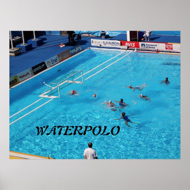 SWIMMING WORLD CHAMPIONSHIP ROME 2009 POSTER (Framsidan)