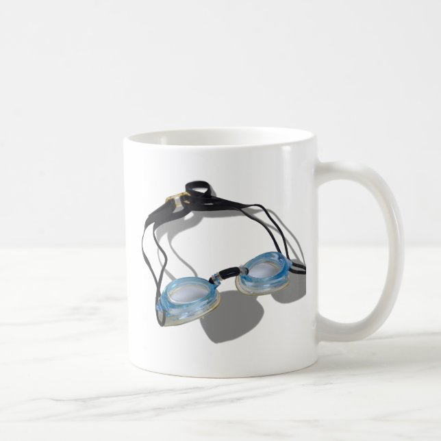 SwimmingGoggles091210 Kaffemugg (Höger)
