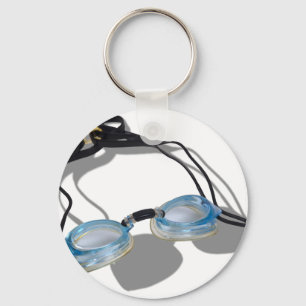 SwimmingGoggles091210 Nyckelring