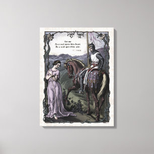 Swinburne "An Old Say" Victorian Art Canvas