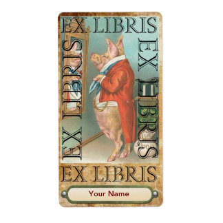 Swine Bok Plate ID Fraktsedel
