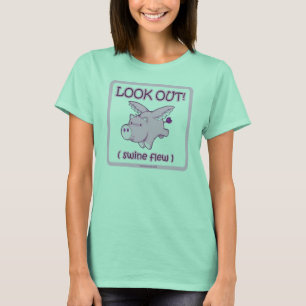 Swine flög t shirt