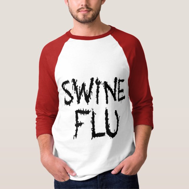 Swine Flu Costume Shirt Tee Shirt (Framsida)