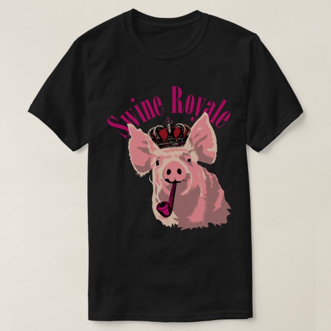 Swine Royale T-Shirt (Design framsida)