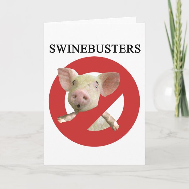 Swinebusters! Kort (Framsida)
