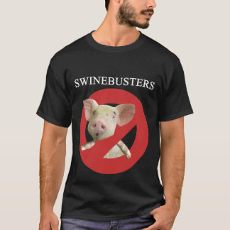 Swinebusters mörkT-tröja T Shirt