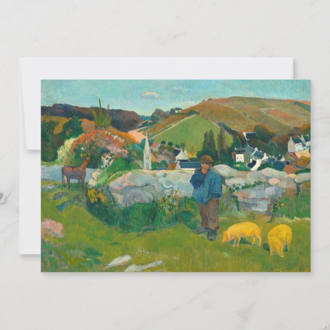 Swineherd | Paul Gauguin (Framsida)