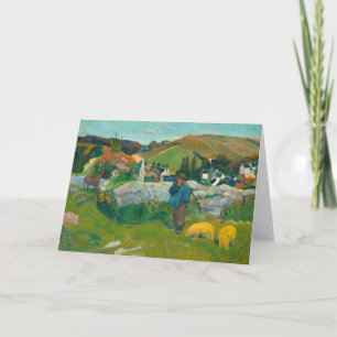 Swineherd   Paul Gauguin Kort