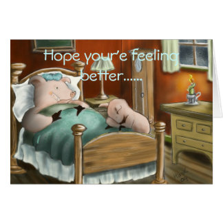 Swineinfluensa, bättre hoppyour'ekänsla ...... hälsningskort