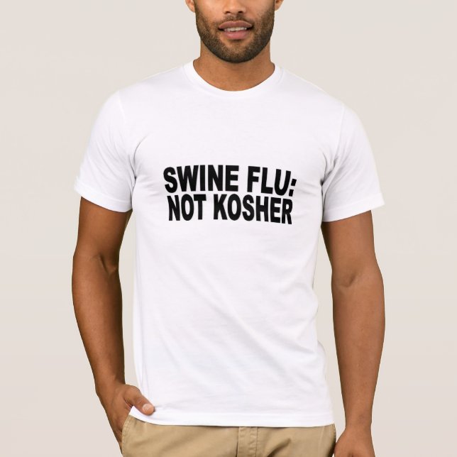 Swineinfluensa: inte kosher tröja (Framsida)