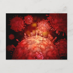 SwineInflunza virus Vykort
