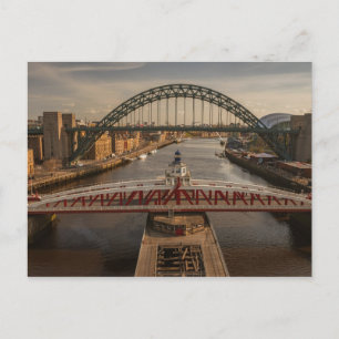 Swing Bridge, Newcastle upon Tyne Vykort
