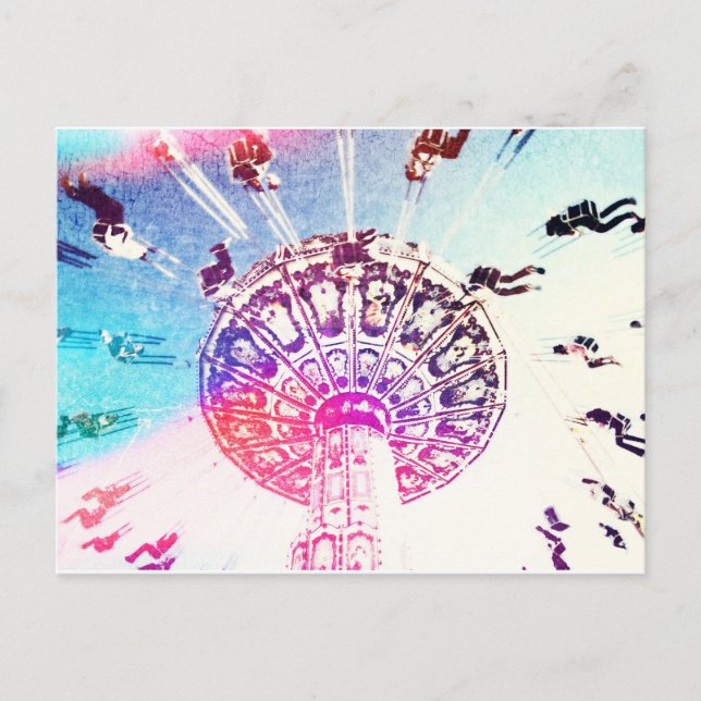 Swing Carousel Vykort (Framsida)