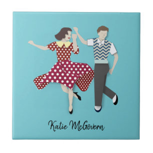 Swing Dance Kakelplatta