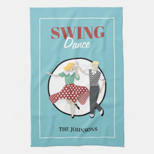 Swing Dance Kökshandduk