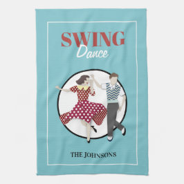 Swing Dance Kökshandduk