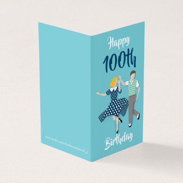 Swing Dance Kort (Utsida)