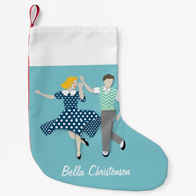 Swing Dance Liten Julstrumpa (Framsidan)