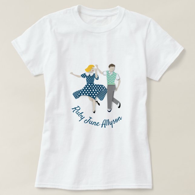 Swing Dance par T Shirt (Design framsida)