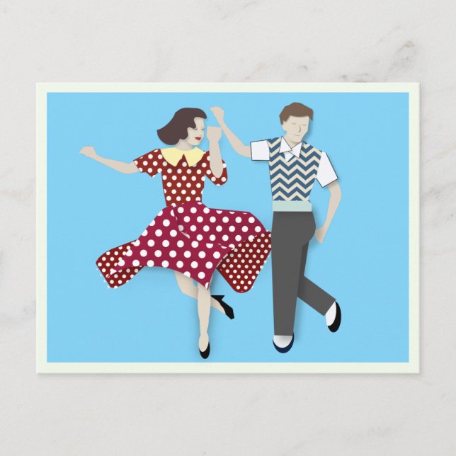 Swing Dance par Vykort (Framsida)