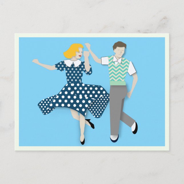 Swing Dance par Vykort (Framsida)