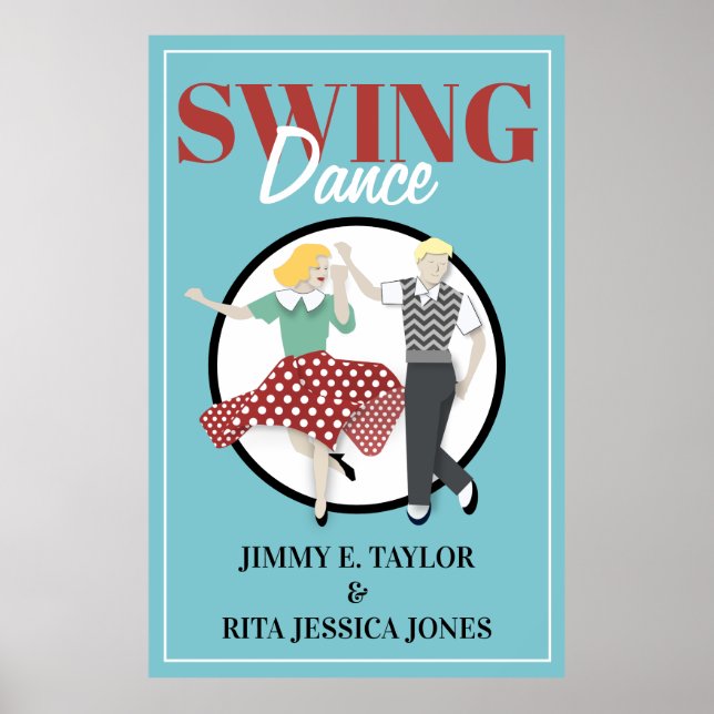 Swing Dance Poster (Framsidan)