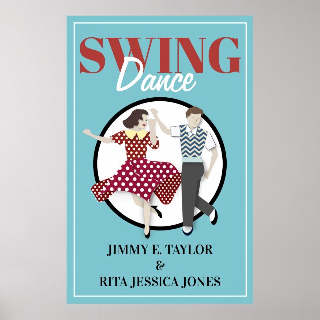 Swing Dance Poster (Framsidan)