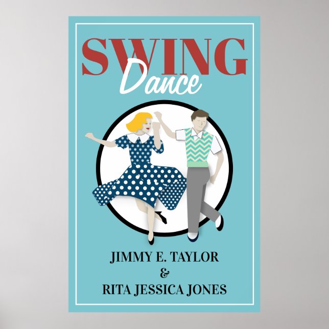 Swing Dance Poster (Framsidan)