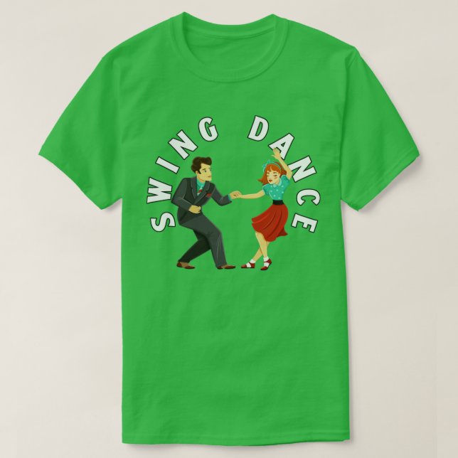 Swing Dance T Shirt (Design framsida)
