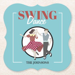 Swing Dance Underlägg Papper