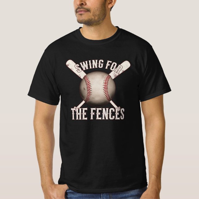 Swing for the Fences T Shirt (Framsida)