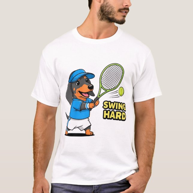Swing hårt t shirt (Framsida)