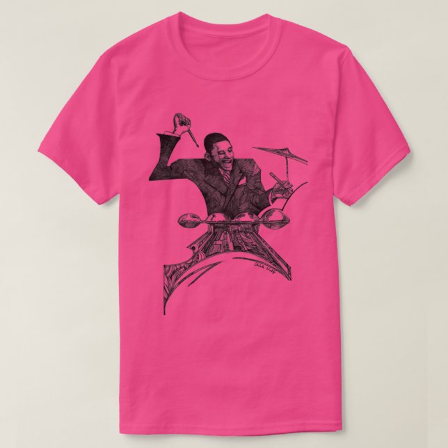 Swing Jazz Drummer Chick Webb T Shirt (Design framsida)