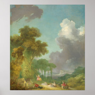 Swing - Jean Fragonard Fine Art Poster